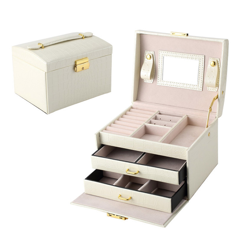 Simple Drawer Type Jewelry Storage Box Multifunctional Jewelry Storage Box