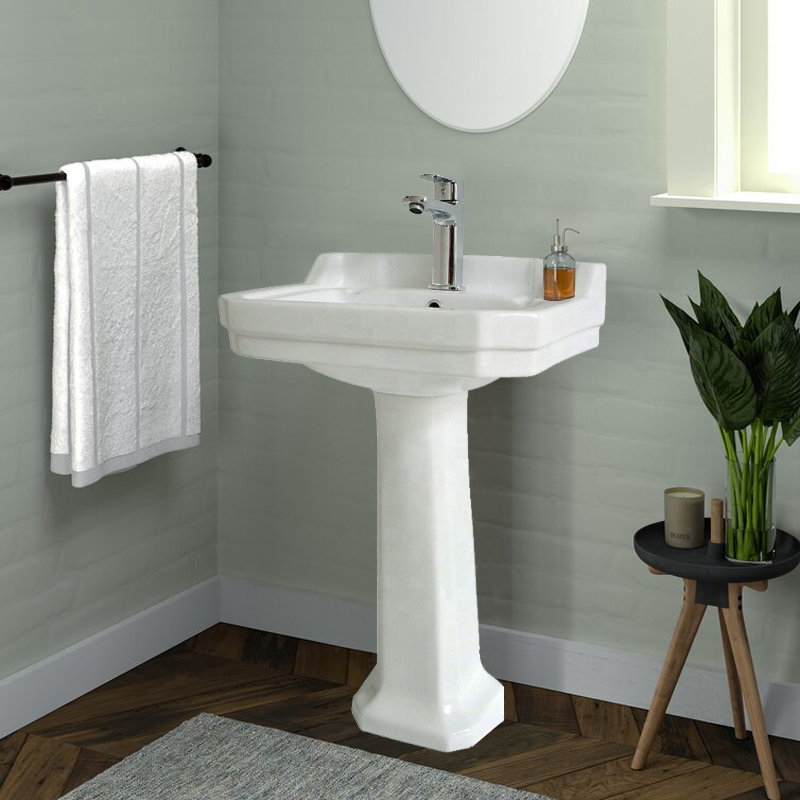 LP9935 hand wash basin with pedestal