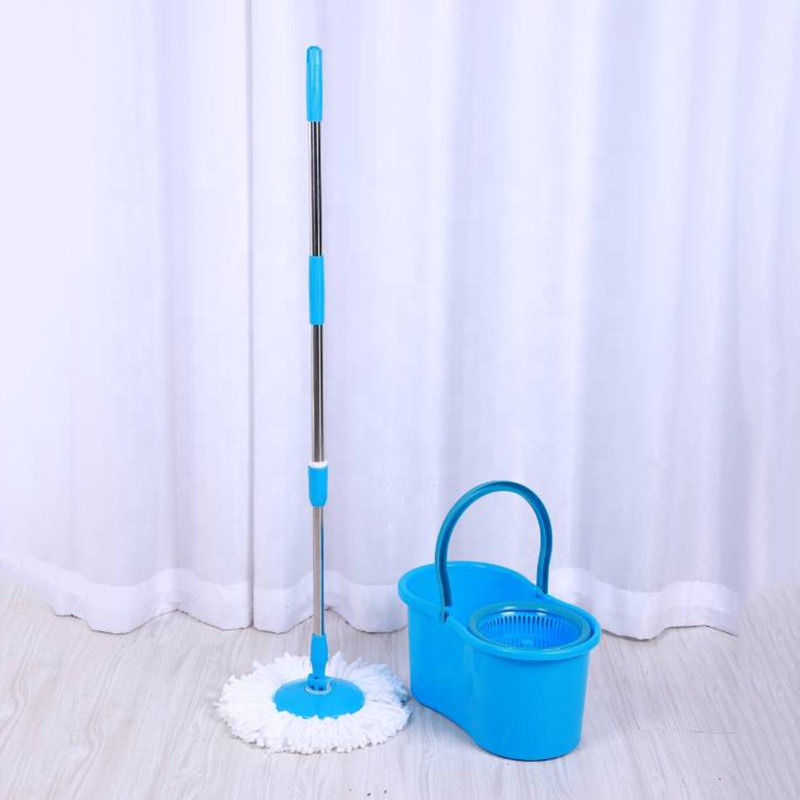 Wholesale Hand Free Telescopic Handle 360 Plastic Mop Floor Cleaning Mop with Bucket