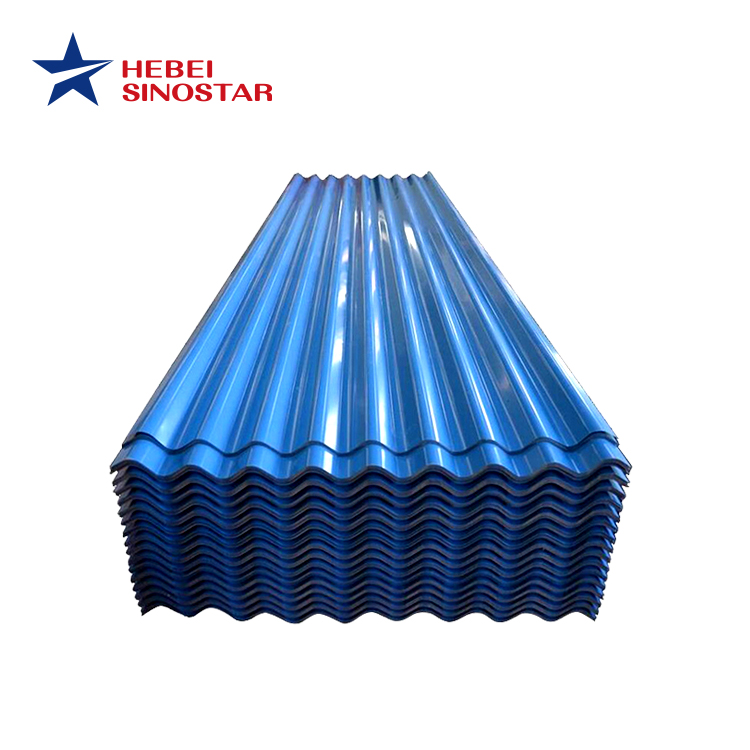 Color Coated Wave Type Steel Sheet