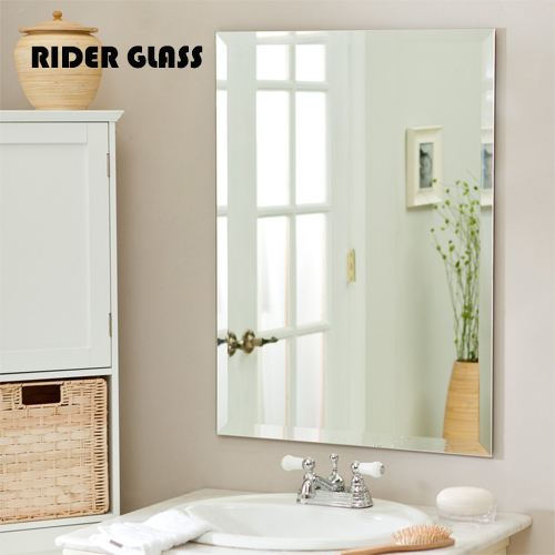 Rider Custom Glass Wall Art Decorative Bathroom Makeup Mirror