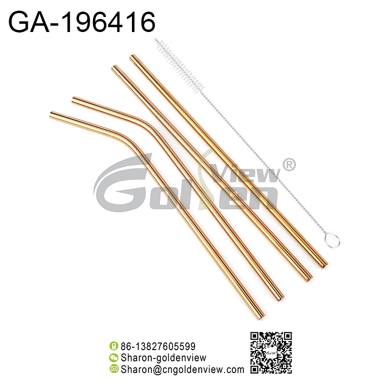 Stainless Steel Straw Set