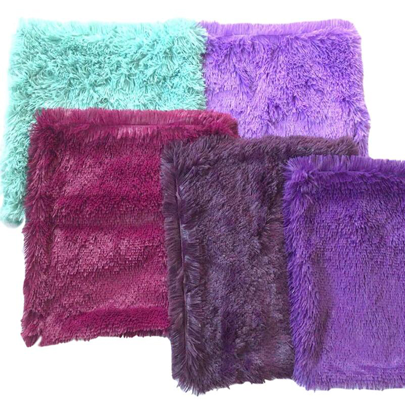 sofa cushion cover faux fur cushion pillow amortiguar pillow cases