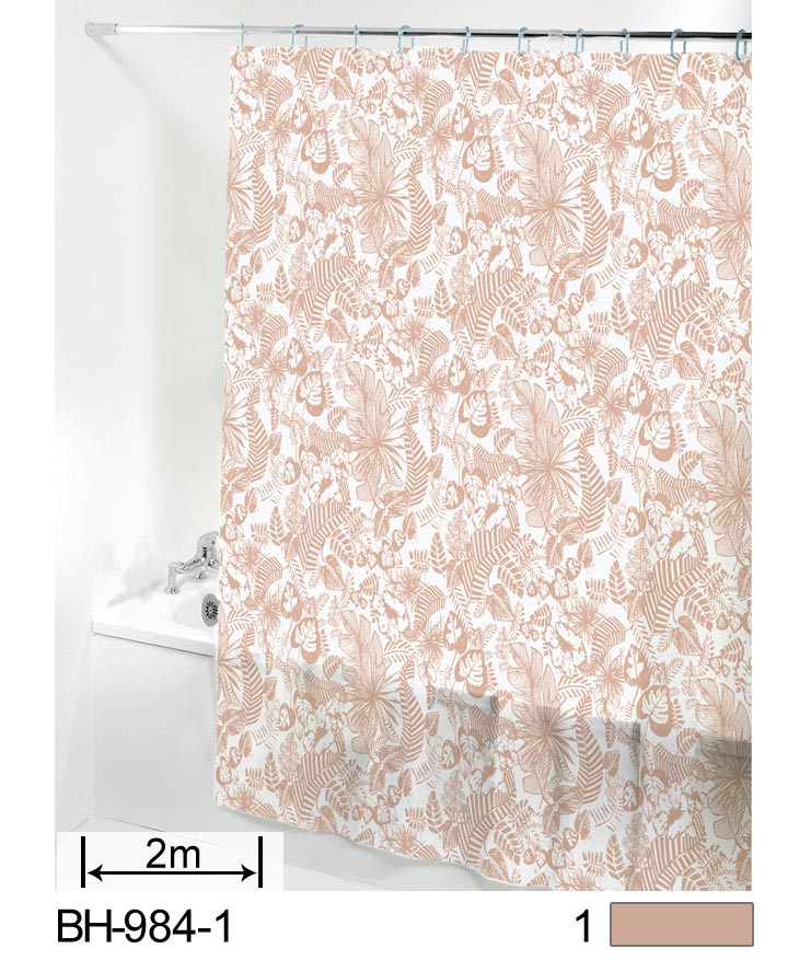 Printed Peva Shower Curtain