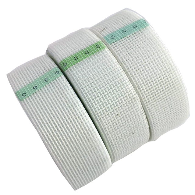 Self adhesive fiberglass mesh drywall joint tape
