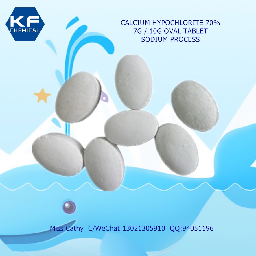 Sodium Process Calcium Hypochlorite 7g Oval Tablet