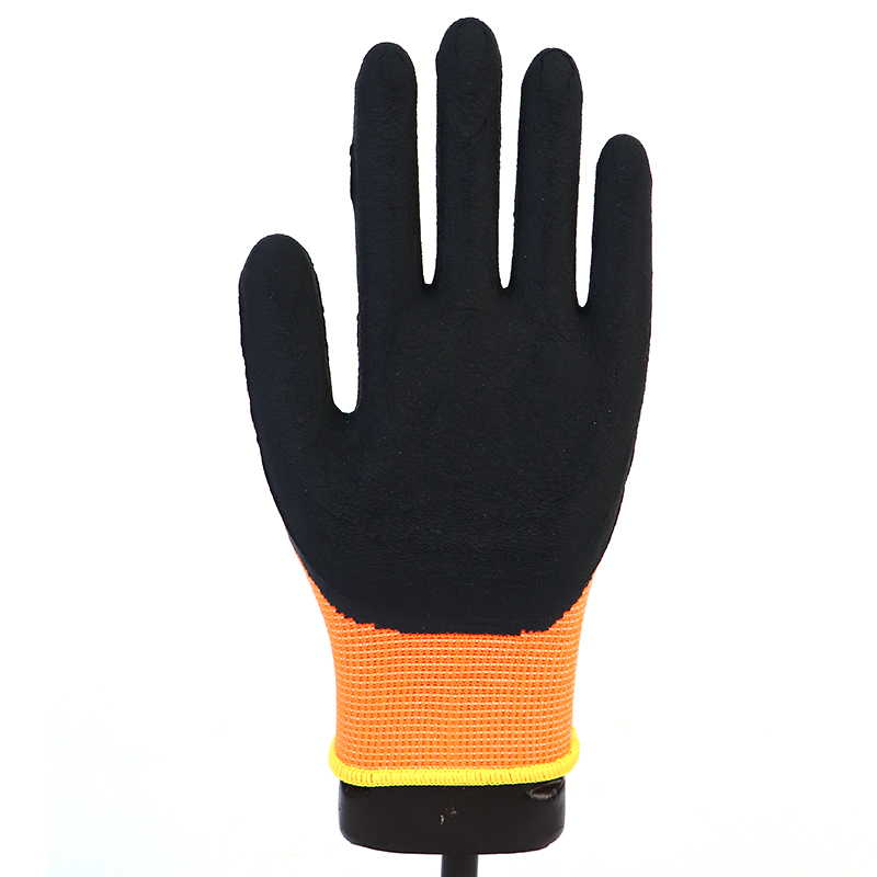 Glove Foam-13g Polyester Shell Latex Coated, Foam Finish Working Gloves