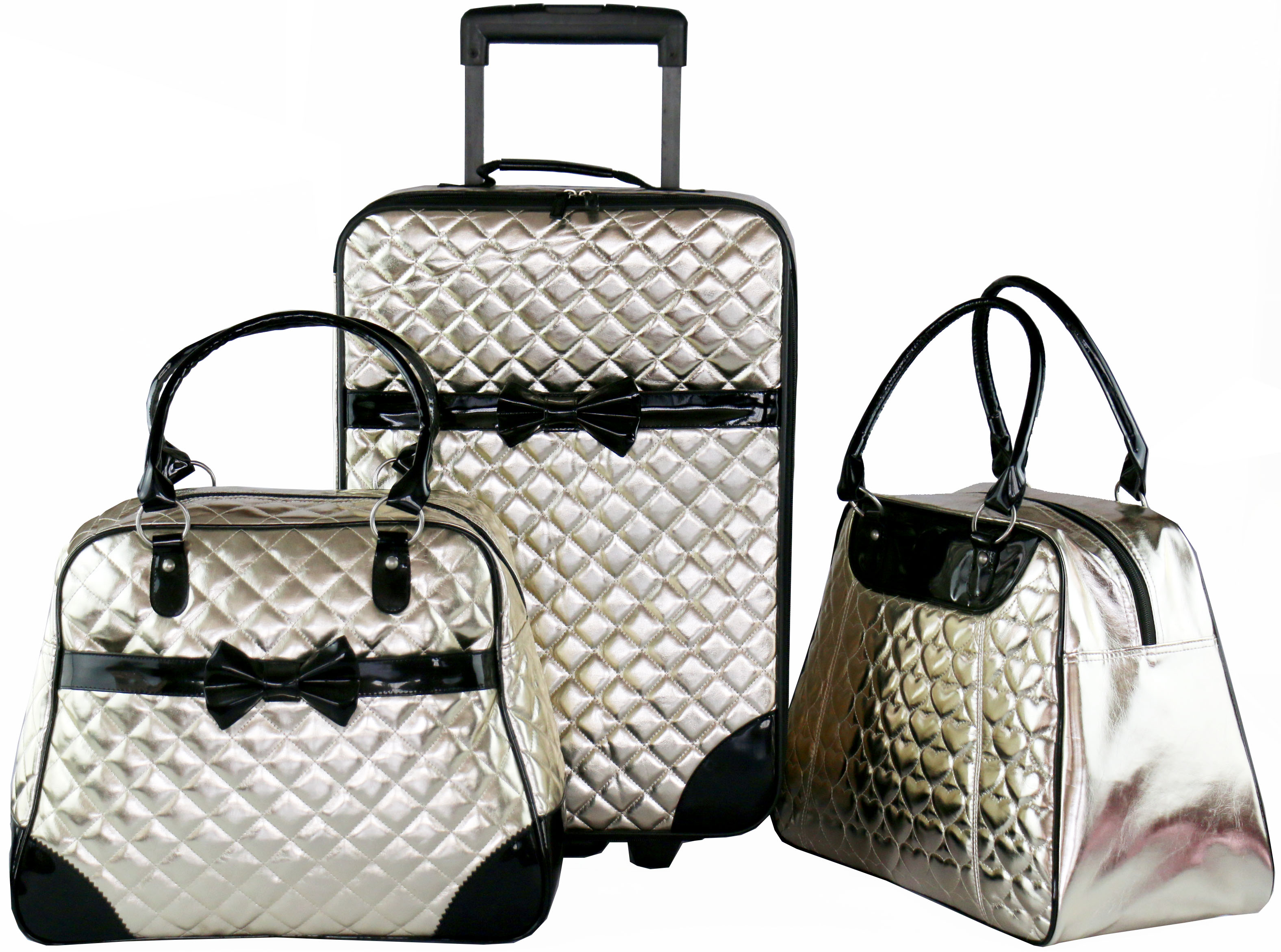 quilt PVC travel bag sets