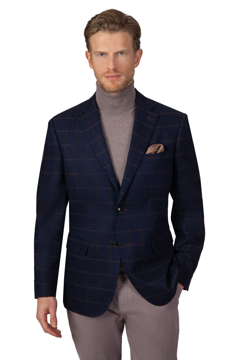 MEN JACKET S Prato 7570/20 Modern Fit Jacket