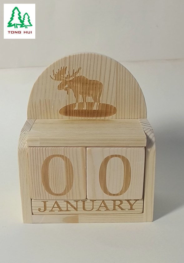 wooden calendar