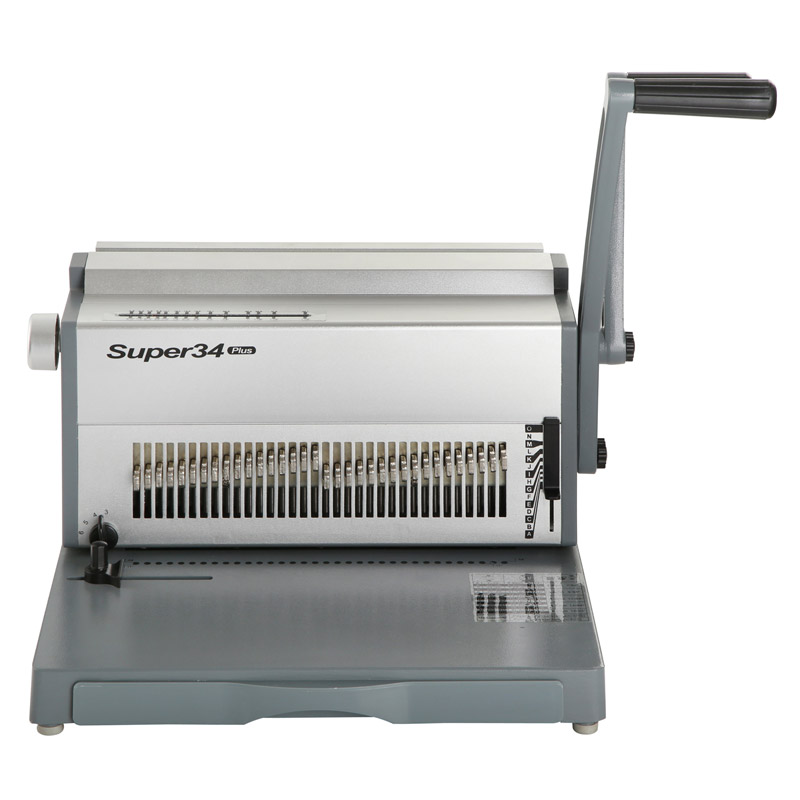 Double wire book binding machine SUPER34 PLUS