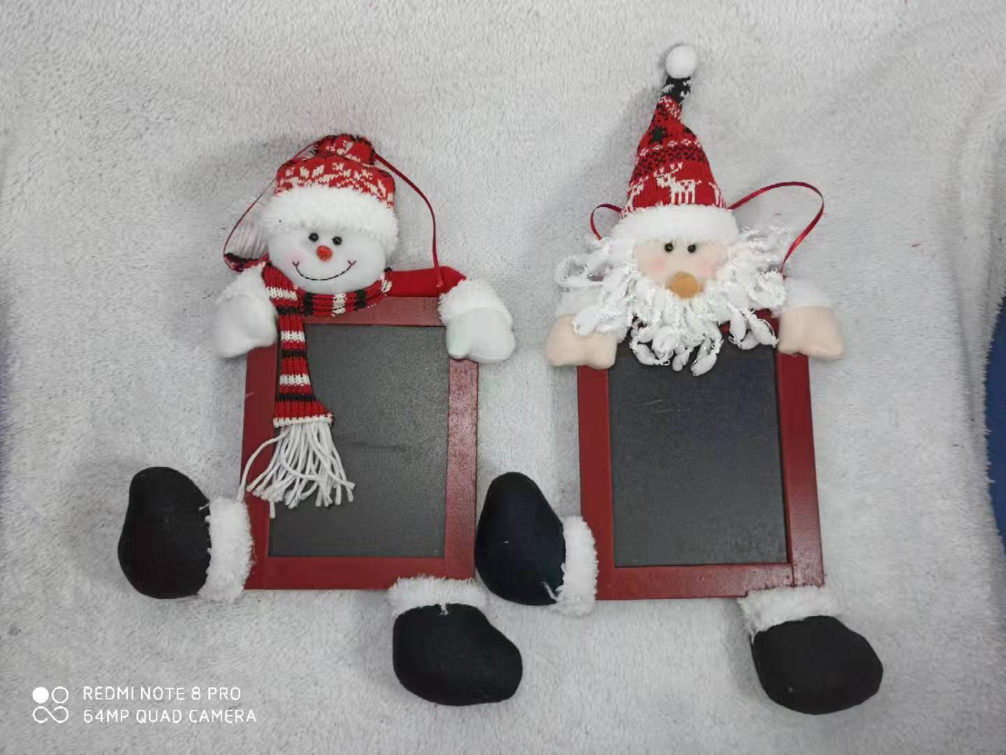 Christmas snowman Santa Claus