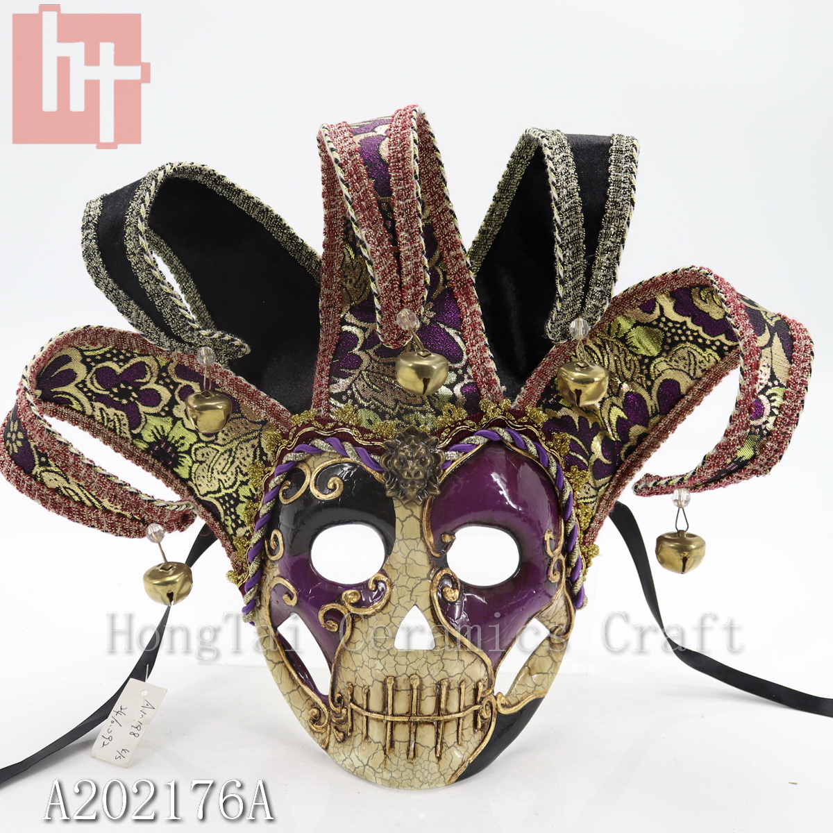 Venetian Style Halloween Party Mask A202176 3/set