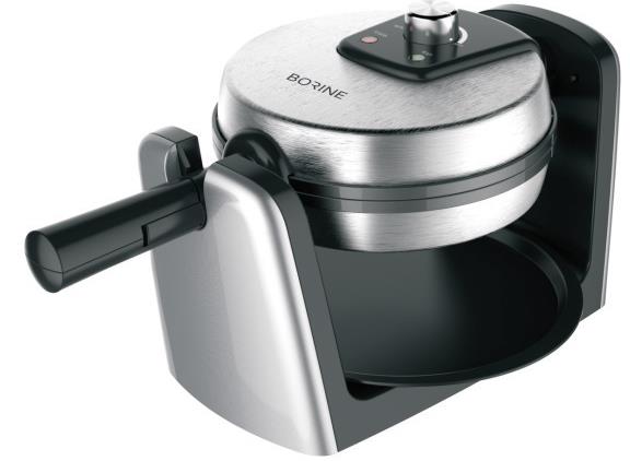 Flip waffle maker