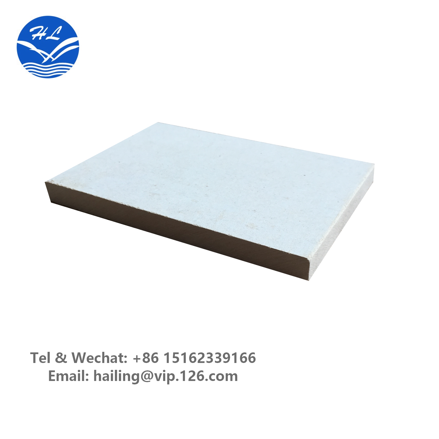 12mm Middle Density High Strength Fiber Cement Board for Wall