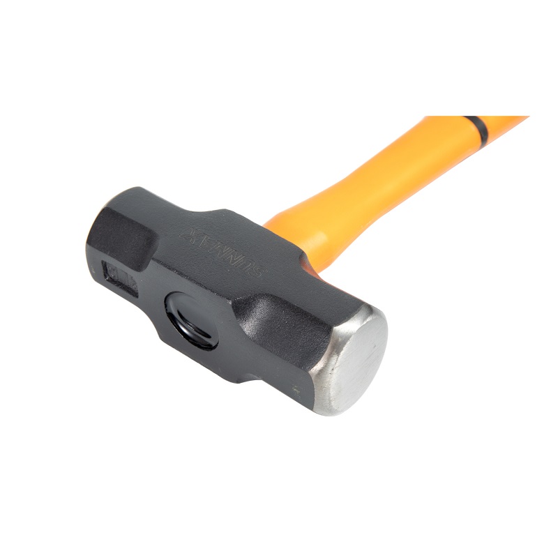 Industrial forged carbon steel American type sledge hammer with TRP handle