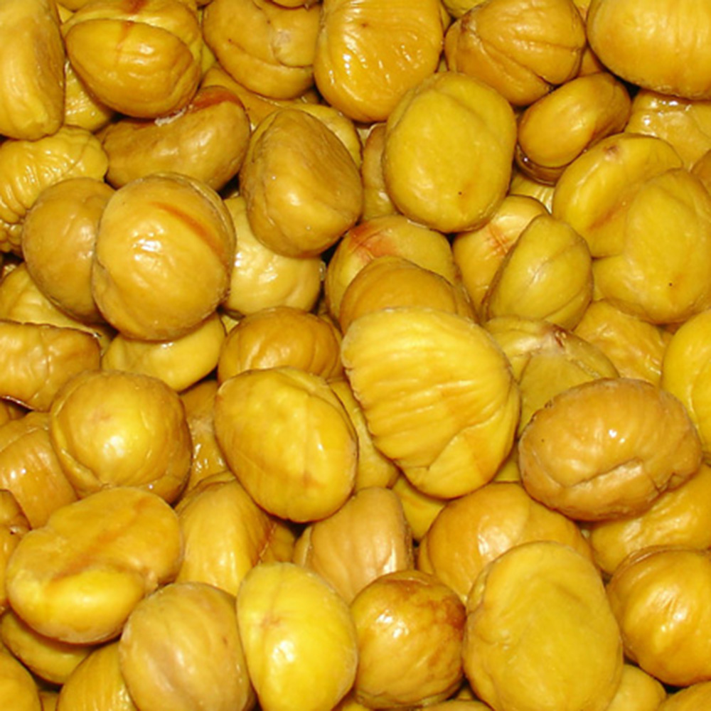 New Crop Organic Yanshan Grade A Frozen Peeled Roasted Chestnuts