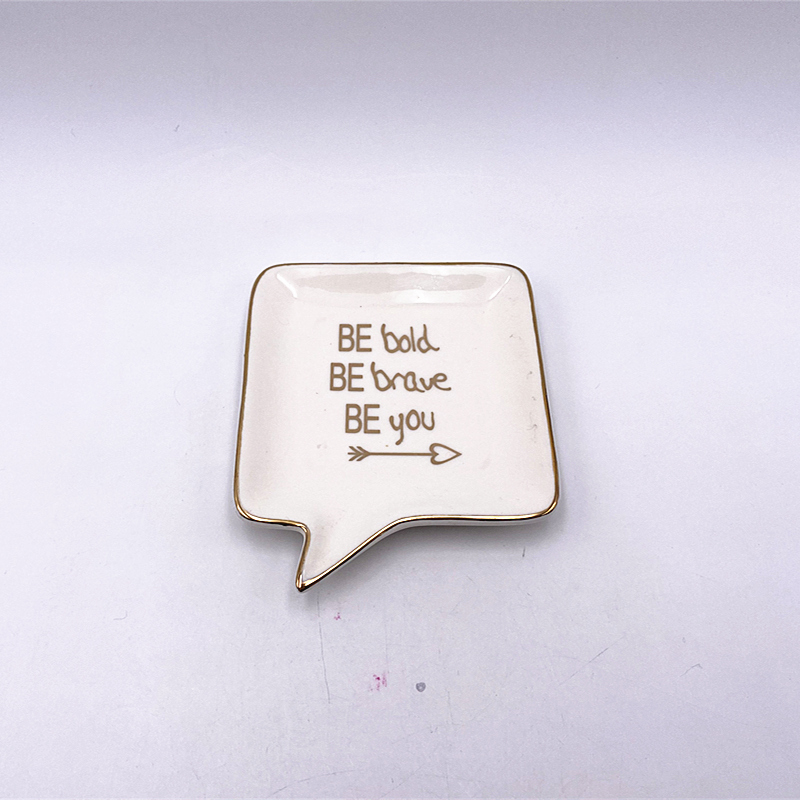 Ceramic Jewelry Plate display stand ceramic jewelry ring holder trinket ceramic jewelry dishes tray