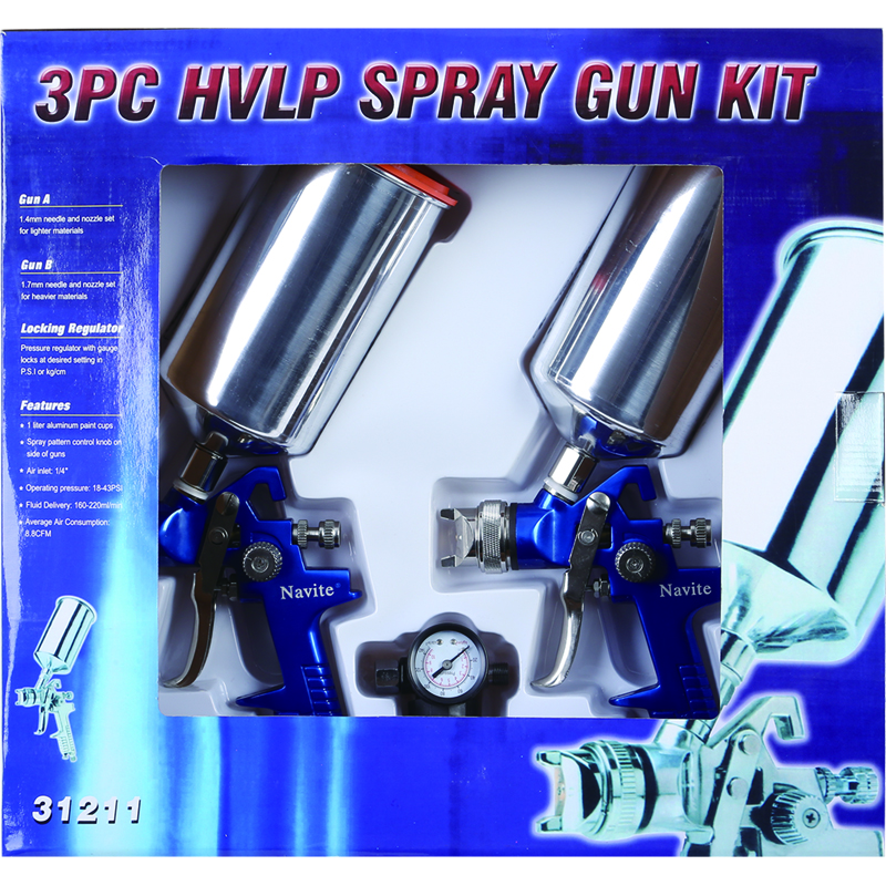 Spray gun kit
