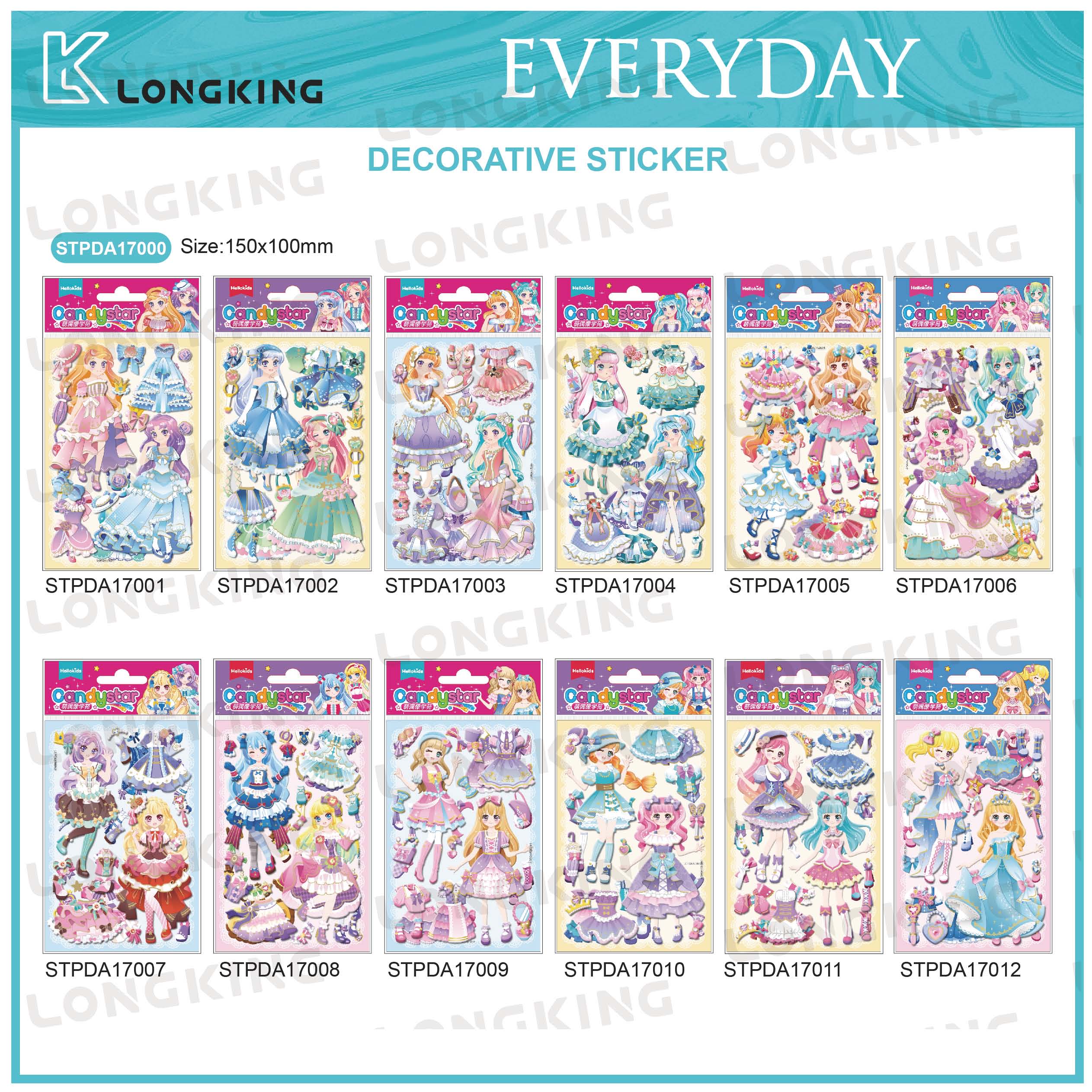 Dress-up Decorative Stickers