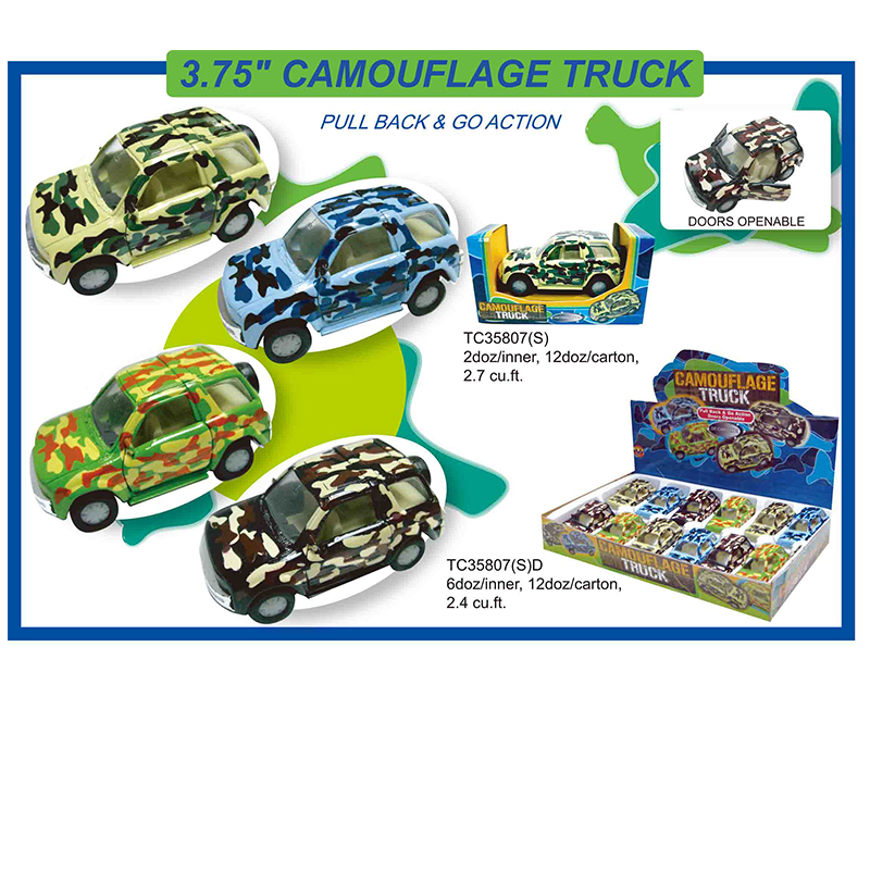 Pullback Camouflage Truck
