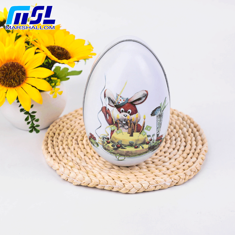 Egg Tin（Tin box tinbox tin can metal can metal box tinbox）