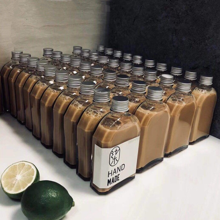 100ml/200ml/350ml/500ml cold pressed coffee bottle beverage bottle