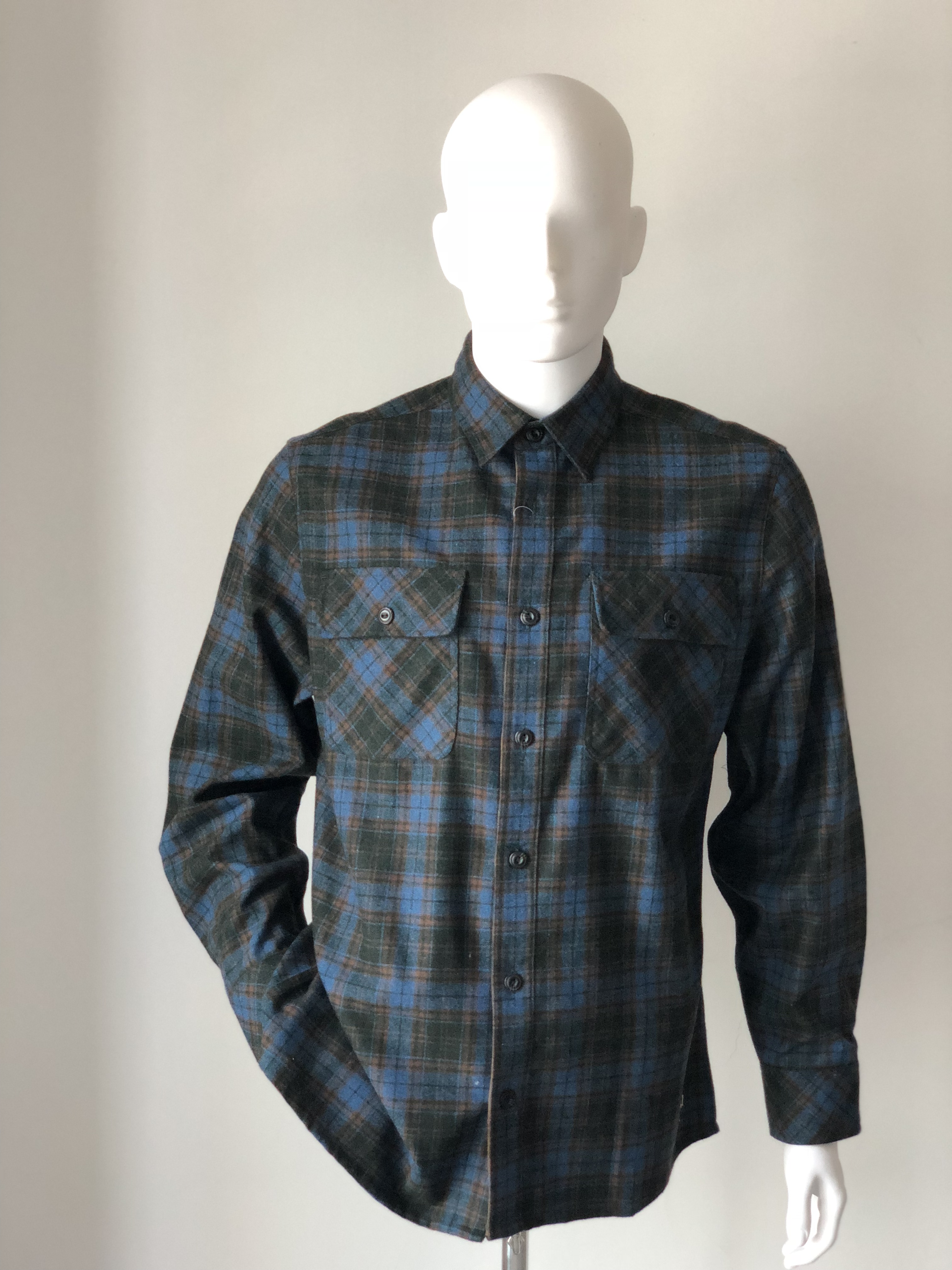 Men's wool shirts,wool polyester shirts