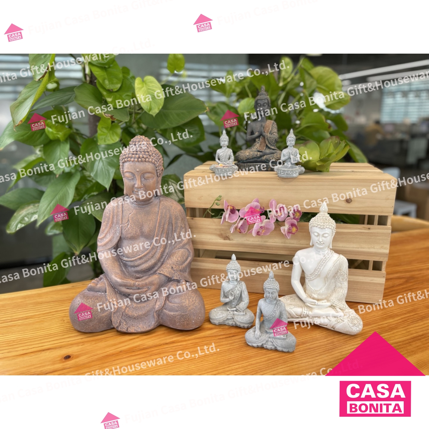 Buddha decoration candlestick