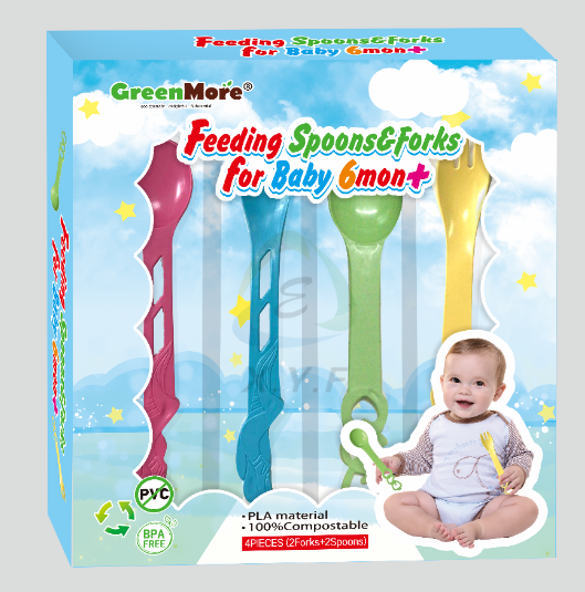 PLA Compostable Tableware for baby