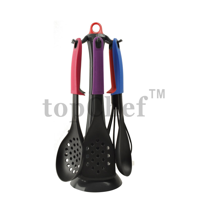 7 pcs nylon kitchen utensil set