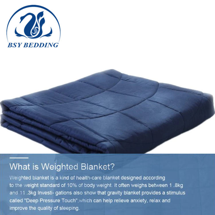 High quality anxiety insomnia autism 15lbs/20lbs/25/30 lbs Zonli weighted blanket