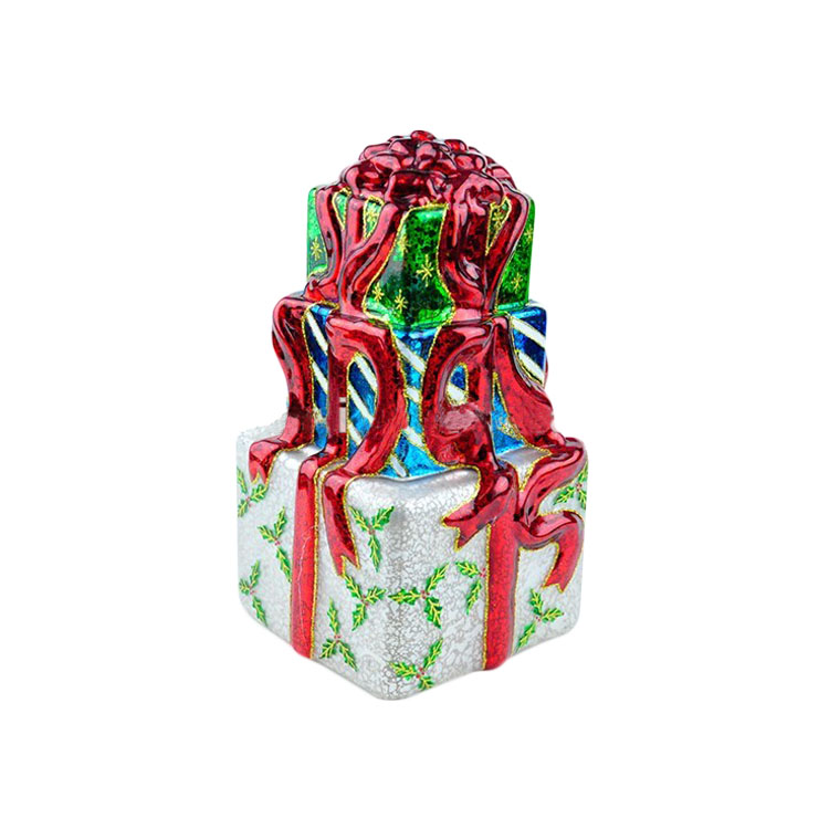 LED Glass Gift Decor | Festive Decorative Gift for Christmas | Hot-selling Tabletop Gift Item