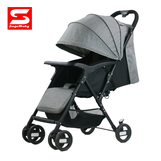 Sagebaby T201 grey cheaper baby stroller w EN1888