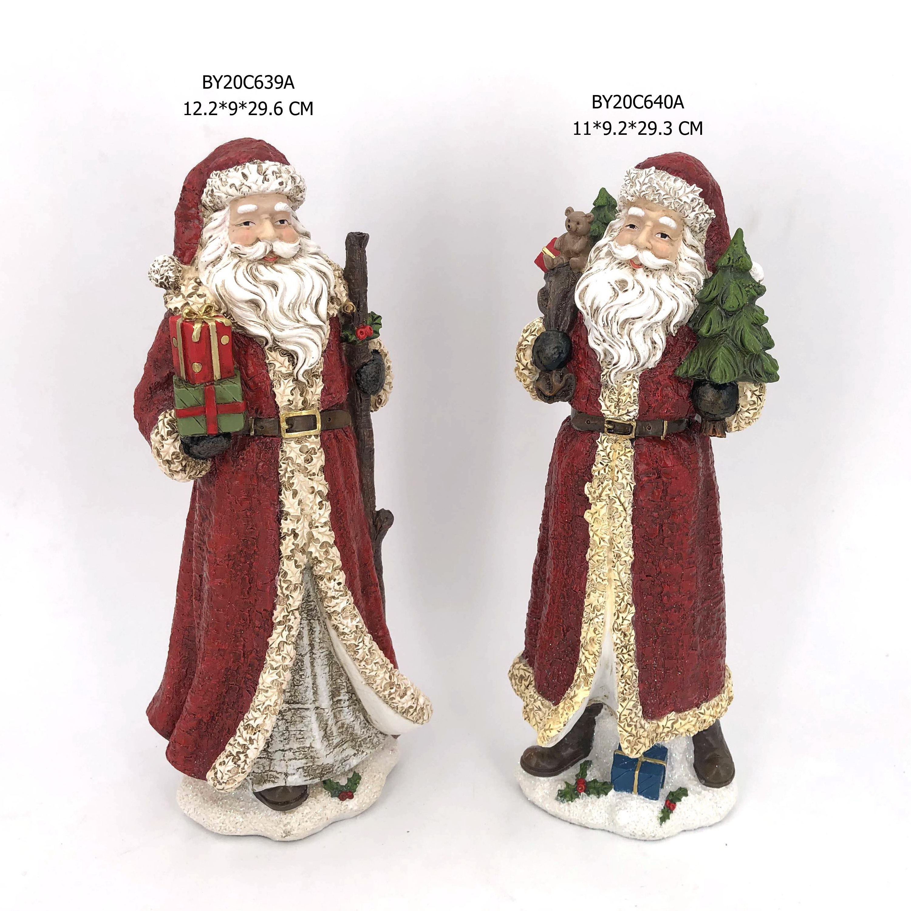 Polyresin Santa Claus