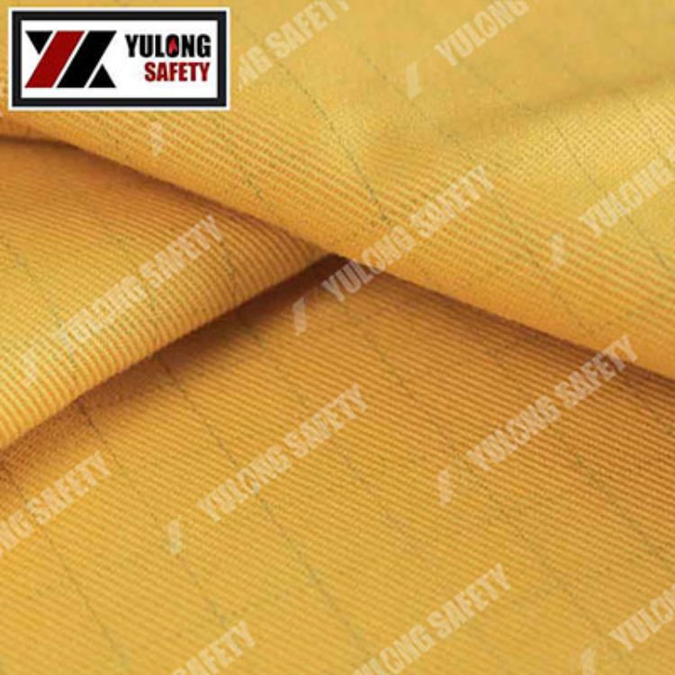 Double sided Satin cotton flame retardant fabric