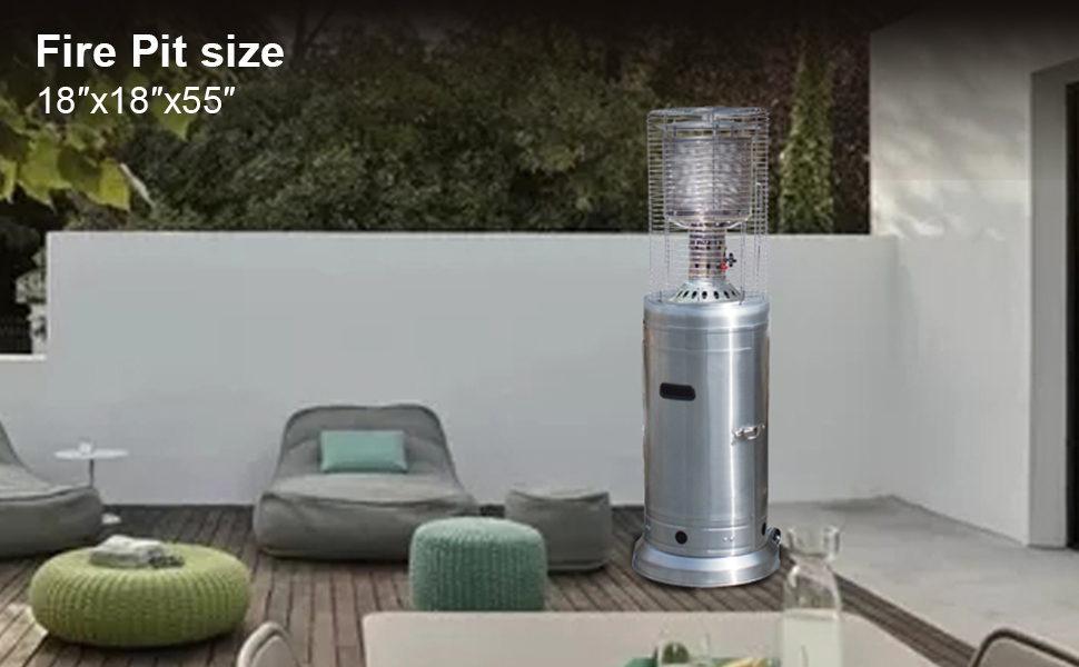 Outdoor Gas Heater Stand Patio Heater