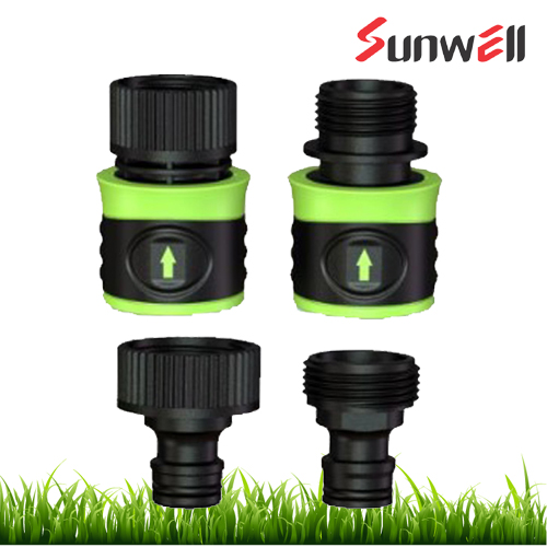 Plastic Hose Quick Connector With TPR