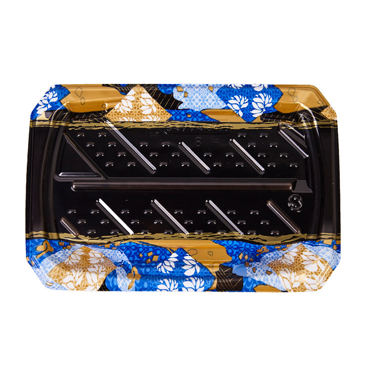 SM1-8106SSJL disposable large plastic sushi boat tray for packing