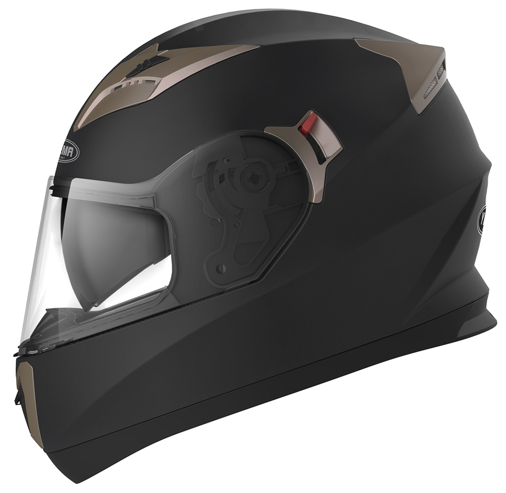 YEMA Helmet Unisex-Adult Motorcycle Modular DOT Approved-YM-925 Motorbike Casco Moto Street Bike Racing Helmet with Sun Visor Bluetooth Space for Youth Men and Women