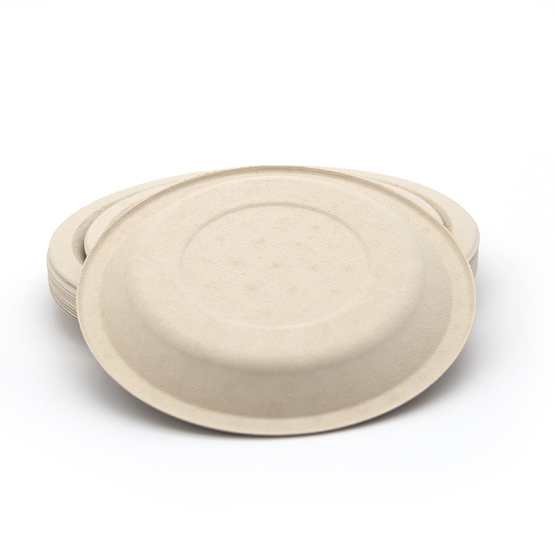 Disposable paper、bamboo plate compostable sugarcane fiber plate