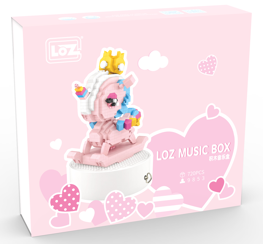 LOZ mirco building block Creative intelligence toys series-unicorn