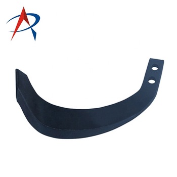 double hole agricultural tiller blade