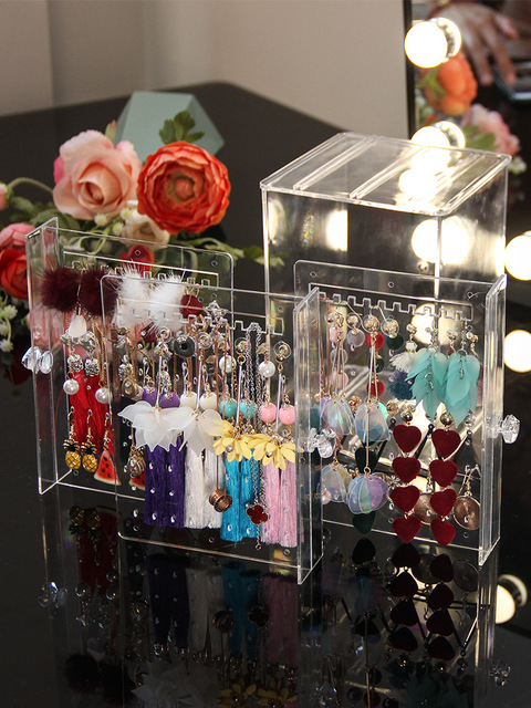 Large Capacity Anti Dust Acrylic Jewelry Storage Box