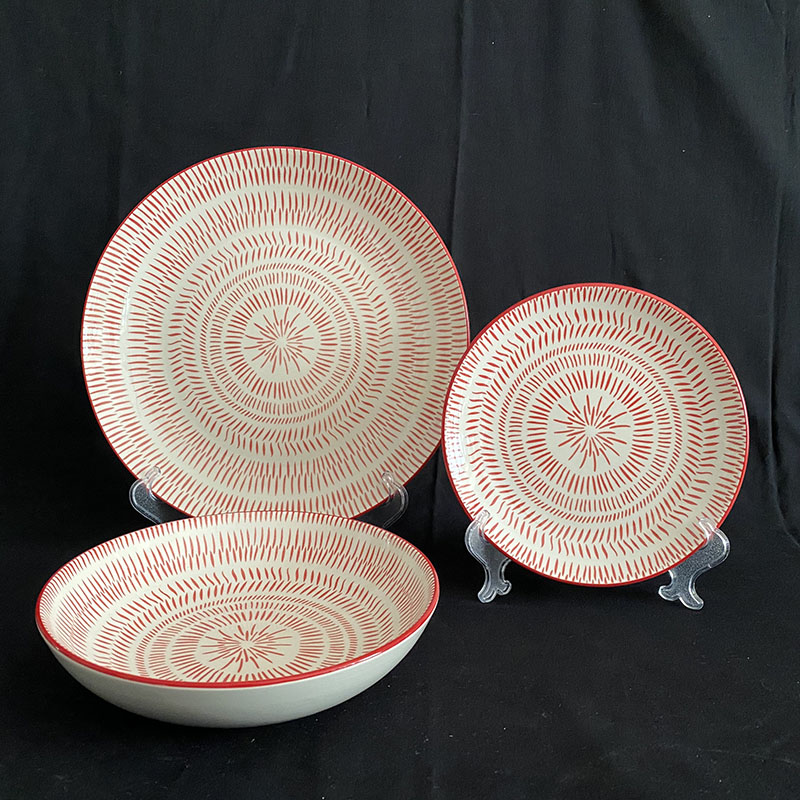 Pad printing Dinnerware