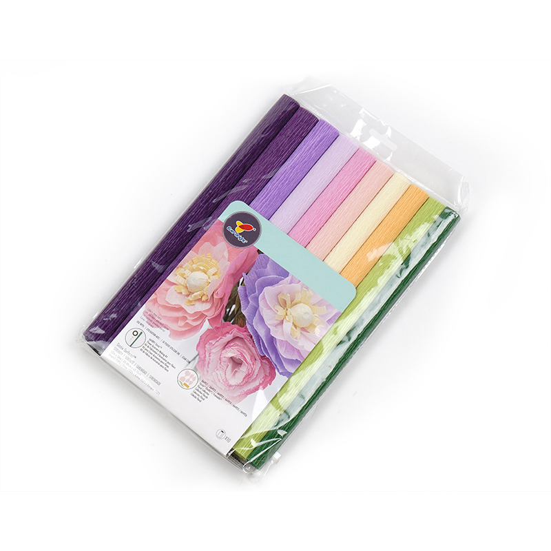 Flower Crepe Paper Color Crepe Paper Kit