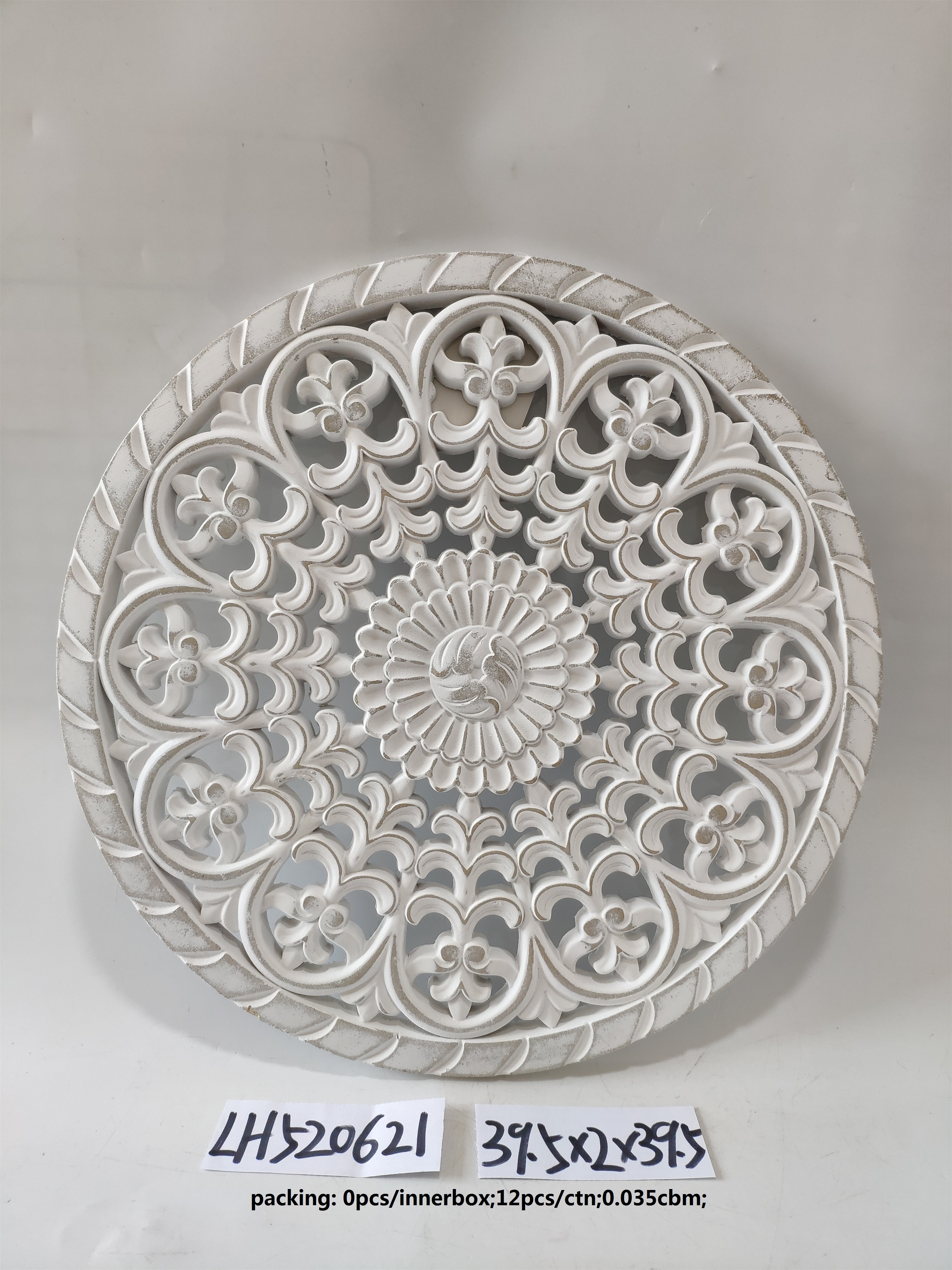 MDF carved and hand pressed decorative wall panel for home furnishing