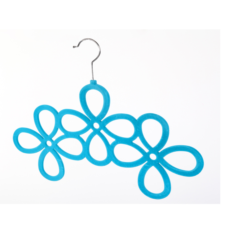 Multi-functional Droplet Flower Shape Non-slip Scarf Velvet Hanger