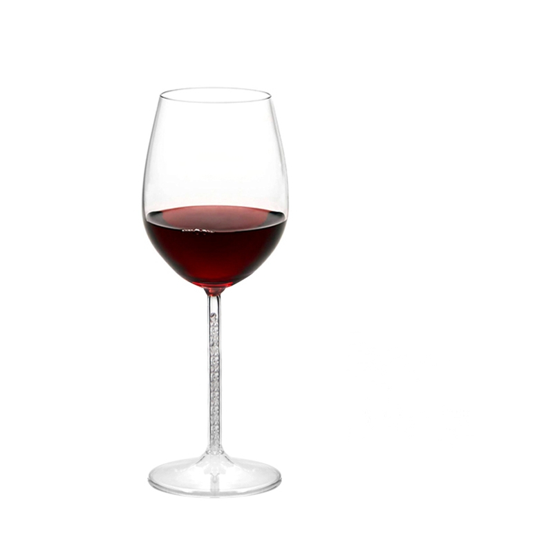 Ice diamond wine glass