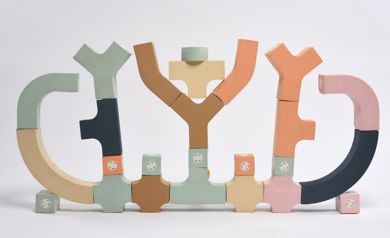Surf Eva Soft Middle Set Magnet Building Block